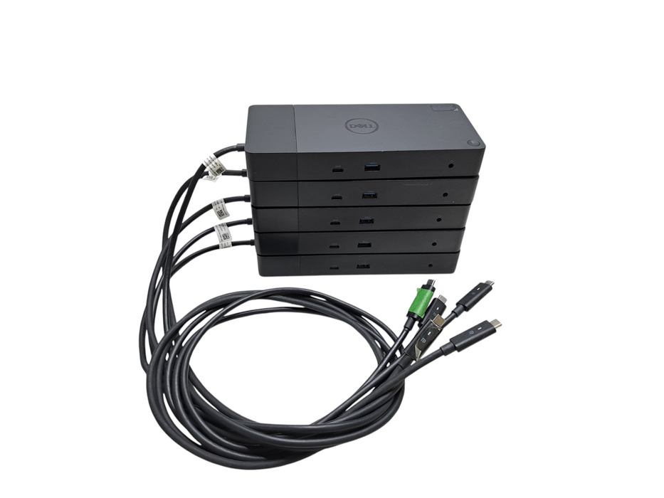 Lot of 5x Dell WD19 K20A USB-C Docking Station HDMI Dual DisplayPort LAN )