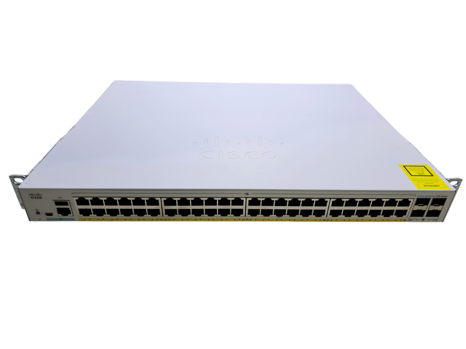 Cisco CBS250-48PP-4G V02 | 48-Port Gigabit PoE+ 195W Smart Switch Q