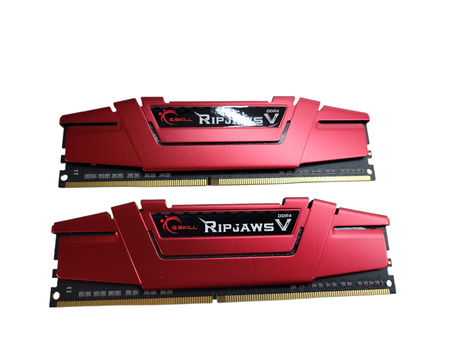 G.SKILL RIPJAWS V F4-2400C15D-32GVR 2x16GB DDR4 DESKTOP GAMING MEMORY %