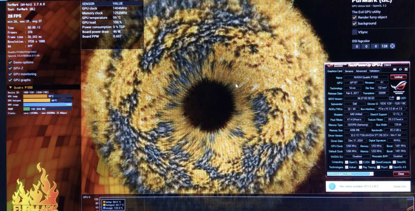 NVIDIA Quadro P1000 4GB GDDR5 - Graphics Card Low Profile