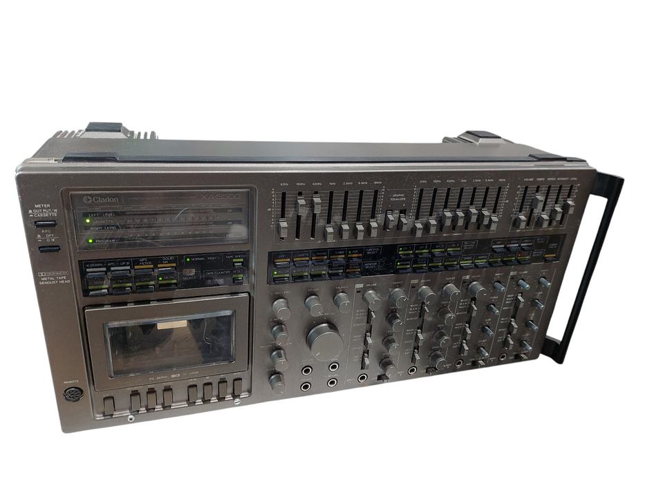 Vintage 1980's Clarion Multi-Mixing Machine Model: XA-5500L Made in Japan =