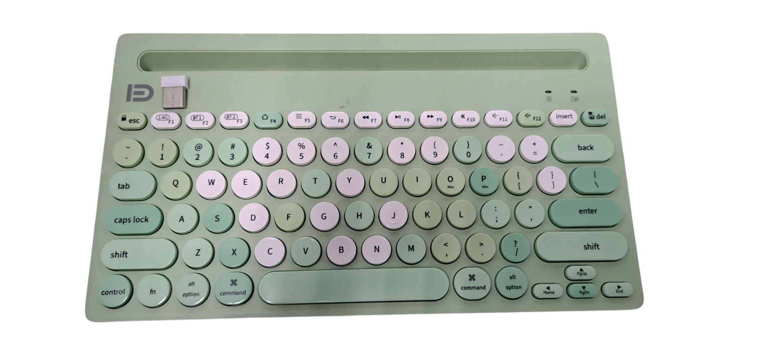 FUDE IK3381 Wireless BT Keyboard Portable BT Office Keyboard