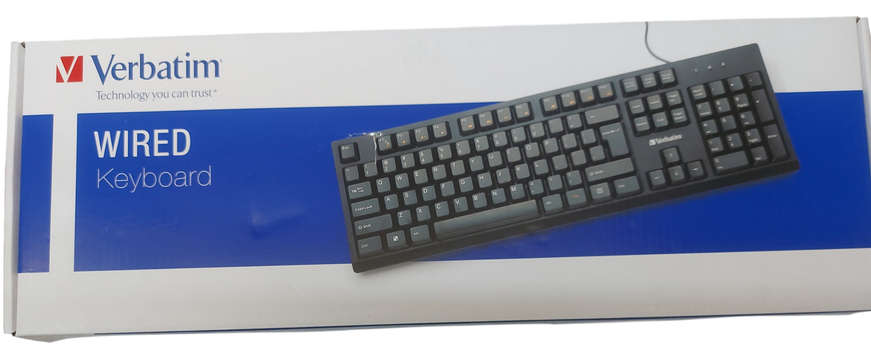 Lot 4x - Verbatim Wired Keyboard