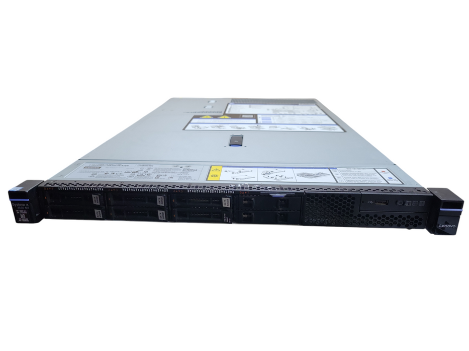Lenovo SystemX 3550 M5 2x Xeon E5-2620v4 128GB RAM NO HDD AVAGO RAID !
