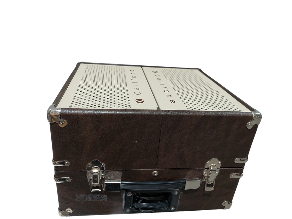 Califone 1130 K Stereo Record Player All in One with Speakers =