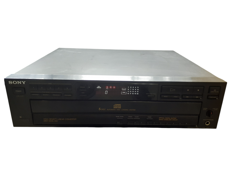 Sony 5-Disc Carousel System CD Player CDP-C515