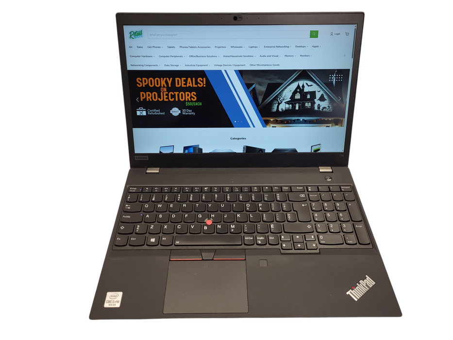 Lenovo ThinkPad T15 Gen 1 i5-10310U @ 1.7GHz 8GB RAM 256GB SSD $ Lap200