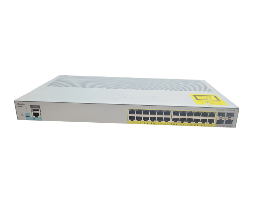 Cisco WS-C2960L-48PS-LL V01 - 48-Port Gigabit PoE Network Switch %