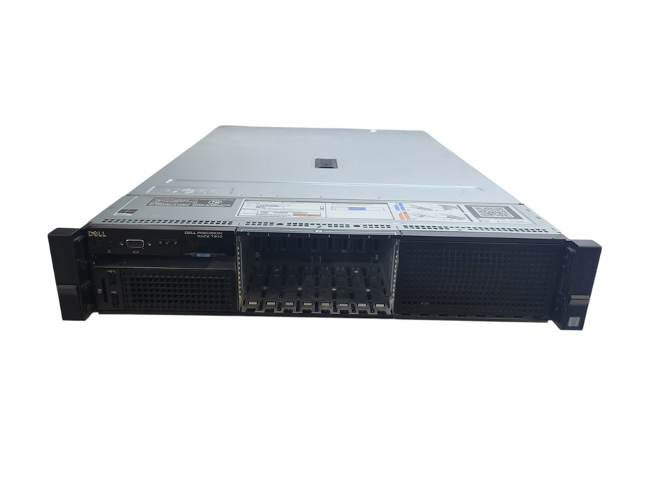 Dell Precision Rack 7910 - 2x Xeon E5-2620 v3 64GB DDR4 NO RAID 2x495W PSU %
