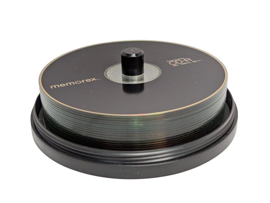 NEW BLANK CDs 700MB Memorex CD-R Whole Stack 19 pcs. -