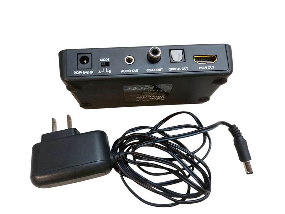 HDMI Audio Converter, Optical, Coaxial, jack 3.5 mm Supported