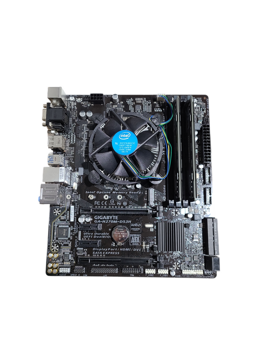 Gigabyte GA-H270M-DS3H Motherboard W/ Core i7-7700 @ 3.60GHz & 16GB DDR4