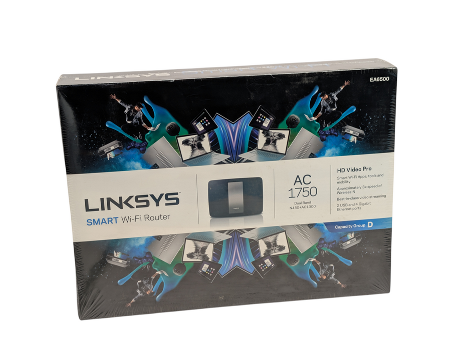 LINKSYS Smart Wi-Fi Router EA6500 AC1750 Q-