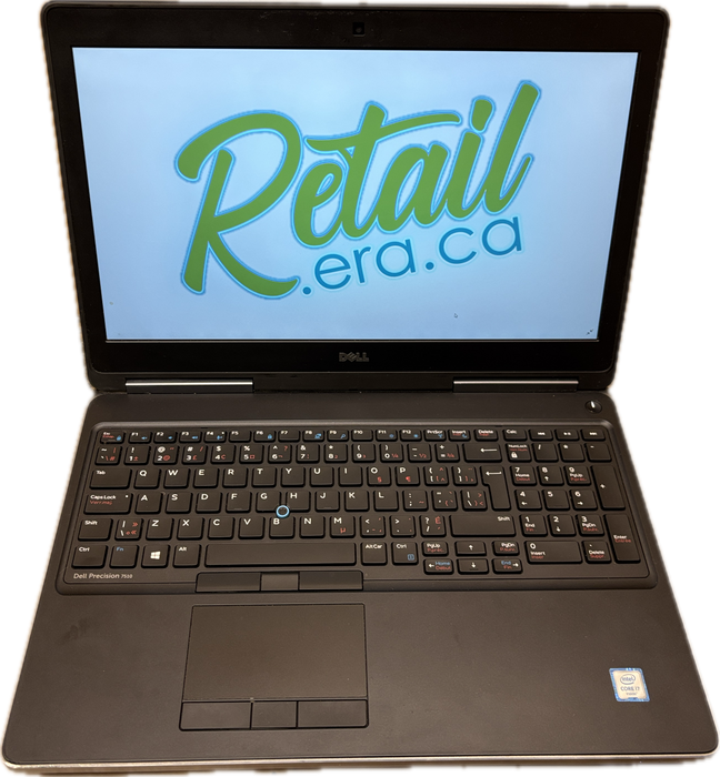 Dell Precision 7510 i7-6820HQ@2.7GHz QUADRO M2000M 4GB GPU 16GB RAM 256SSD Q Lap200