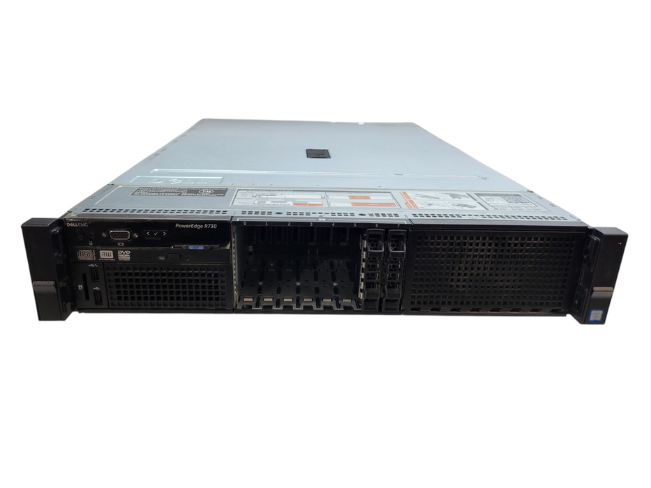 Dell PE R730 - 2x Xeon E5-2620 v4 64GB DDR4 PERC H730P Mini 2x750W PSU %