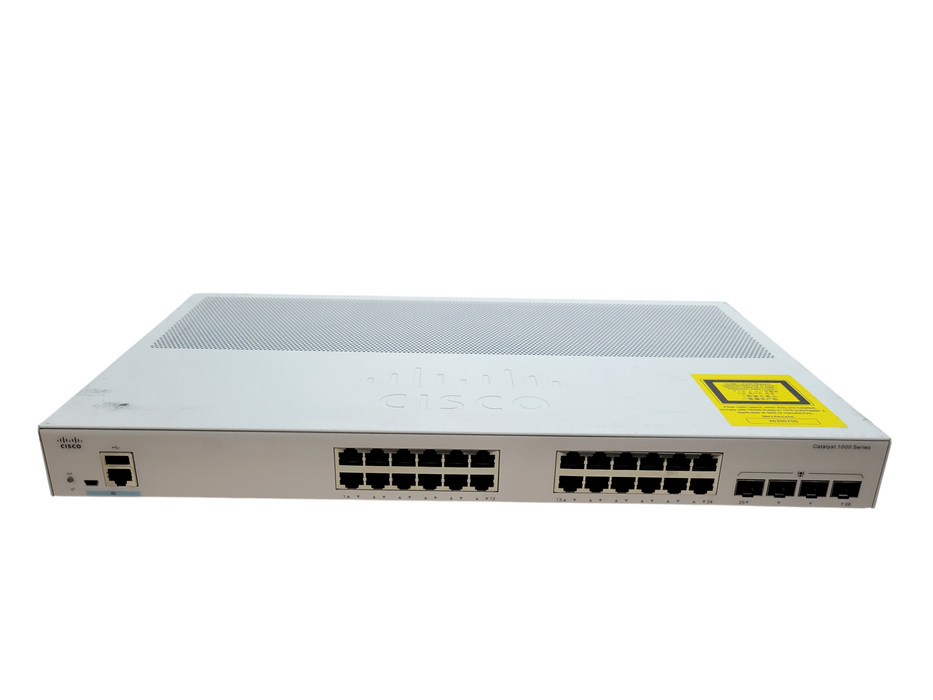 Cisco C1000-24T-4G-L V01 - 1000 Series 24-Port 4xSFP Network Switch %