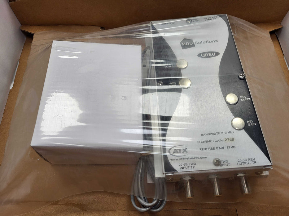 ATX MDU Solutions QDAXU Apartment Distribution Amplifier New $