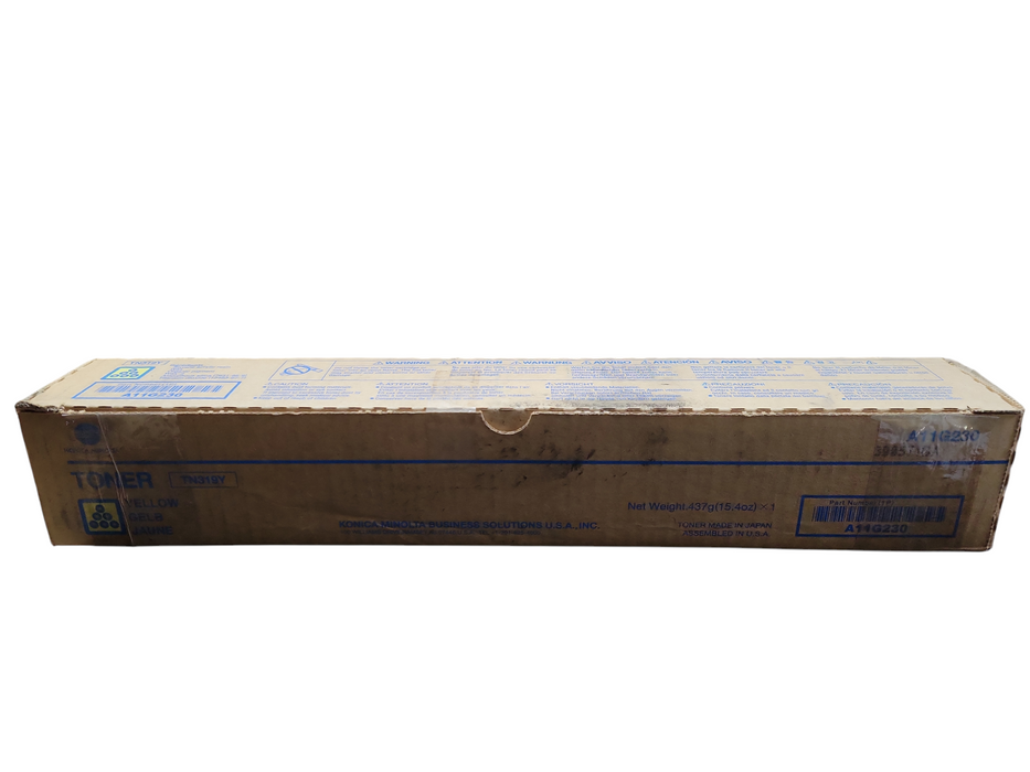 Konica Minolta TN319Y Toner Cartridge - Yellow Q!