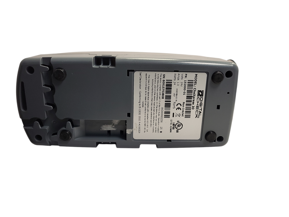 Digital Check CheXpress 30 CX30 Scanner READ $