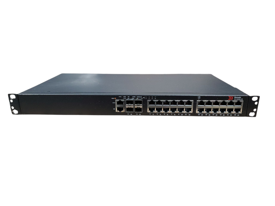 Brocade ICX6450-24 24 Port Gigabit Ethernet Switch
