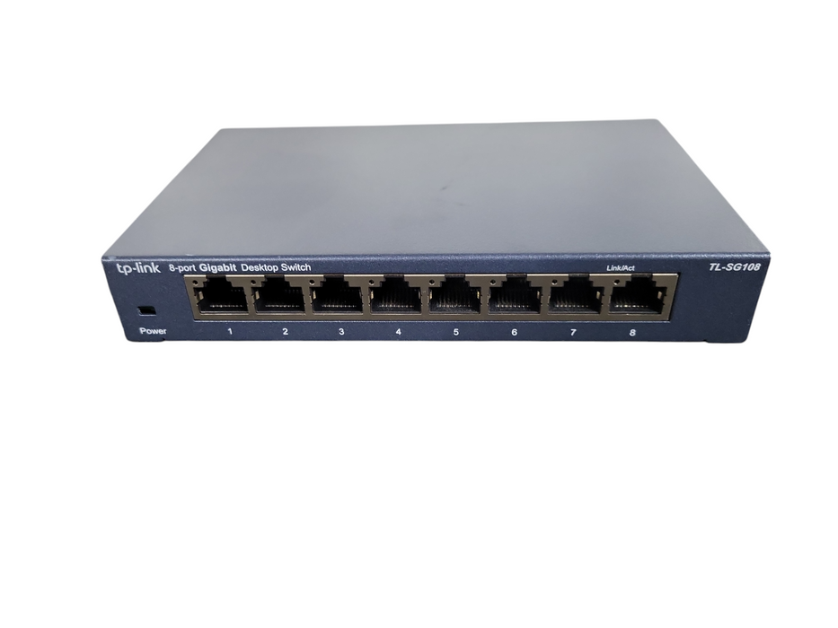 TP-Link (TL-SG108) 8-Port 10/100/1000Mbps Desktop Switch !