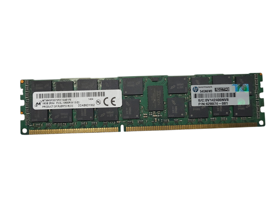 Assorted brands 16GB PC3L-10600R Server Memory Q$