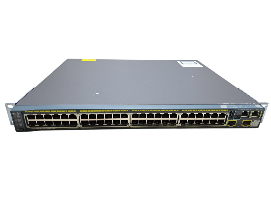 Cisco WS-C2960S-48FPD-L V04 | 48-Port Gigabit PoE+ 740W, 2x 10G SFP+ Switch Q