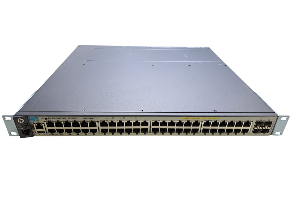 HP E3800 48G-4SFP+ J9574A | 48x 1GbE PoE+, 4x SFP+ Switch w/ J9577A Module