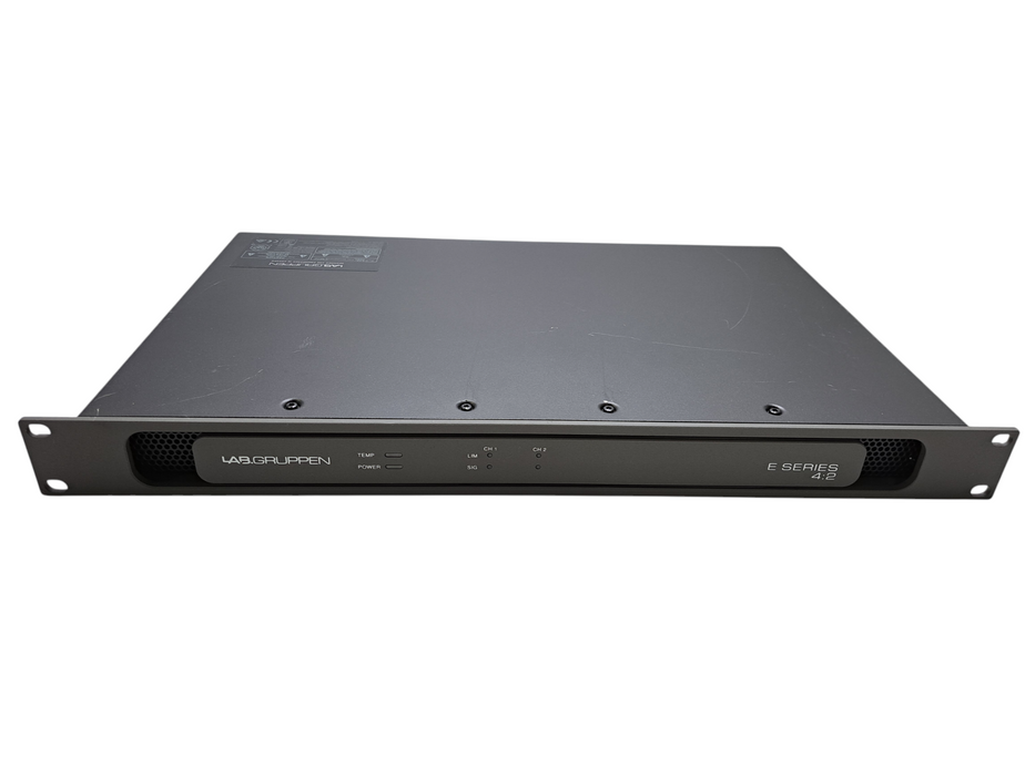Lab Gruppen E Series 4:2 400 Watt Amplifier with 2 Output Channels *READ* )