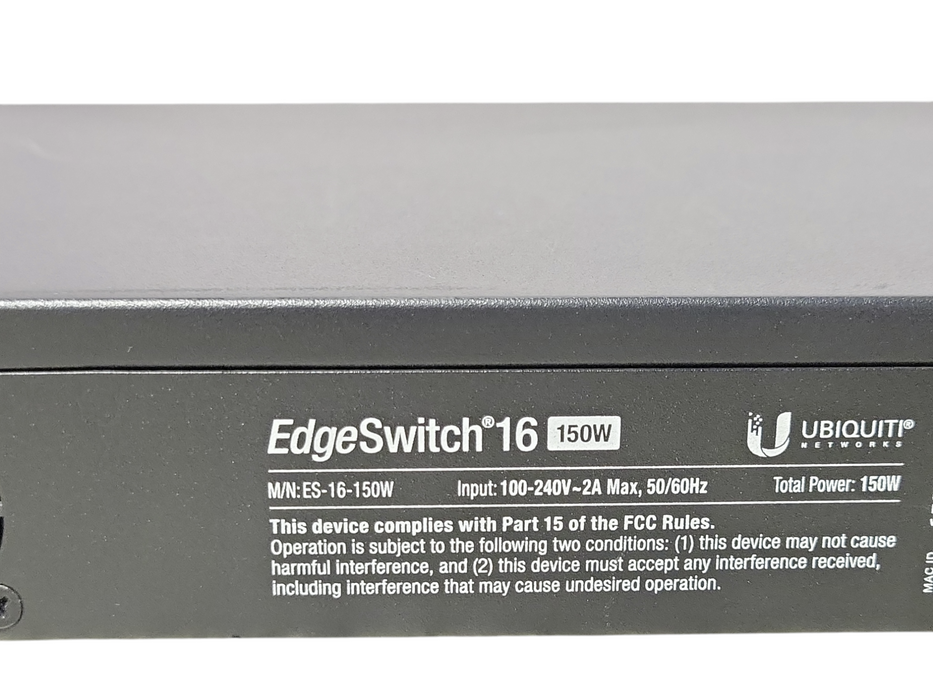 Ubiquiti Networks Edge Switch 16 ES-16-150W Poe Switch