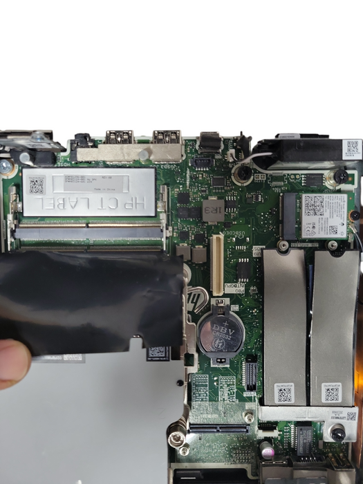 HP Elite Mini 800 G9 PC, No CPU, No RAM, No HDD/SSD, no Power adapter, READ _