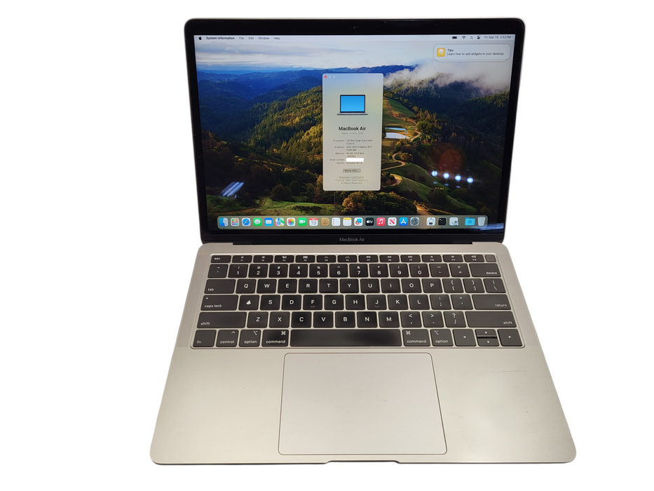 MacBook Air Retina 13.3" 2019 A1932 i5-8210Y 16GB RAM 250GB SSD $