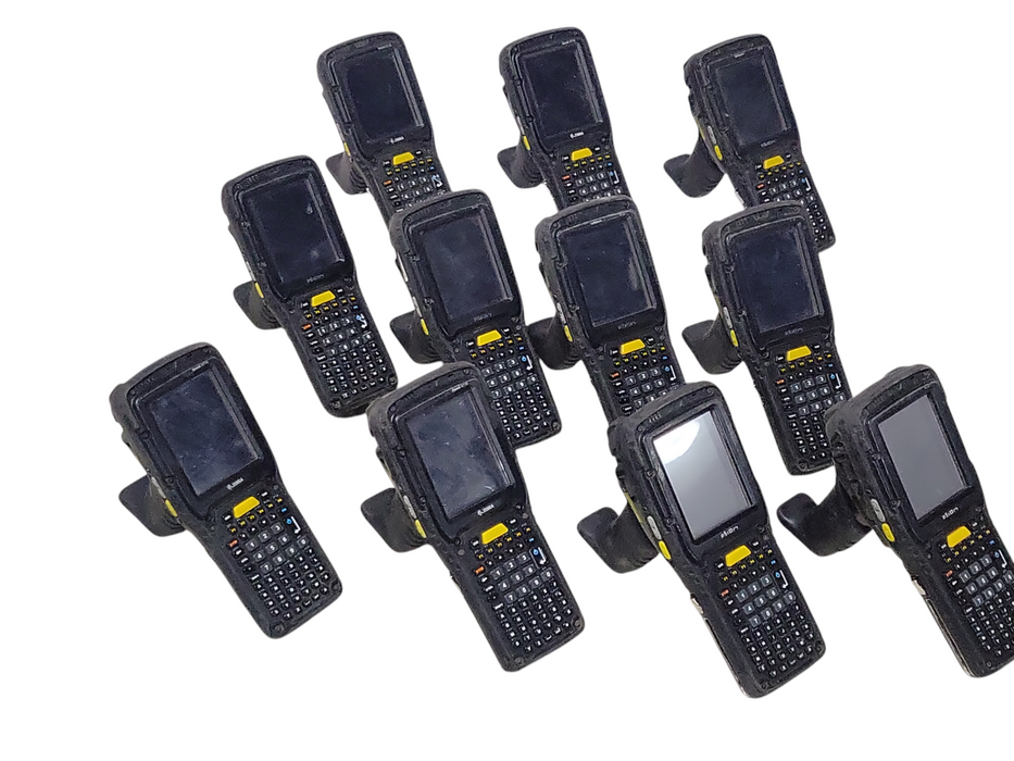 Lot of 11x Psion Zebra Omnii 7545MBW 7545 XA XT15 Barcode Scanners, READ _