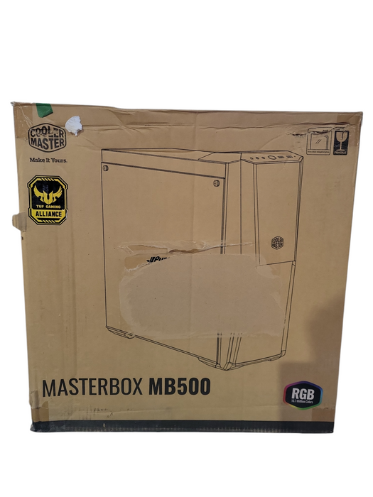 COOLER MASTER MASTERBOX MB500 MCB-B500D-KGNN-TUF TUF Edition !