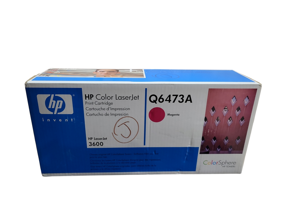 HP LaserJet OEM Q6473A Toner Cartridge - Magenta *NEW* !