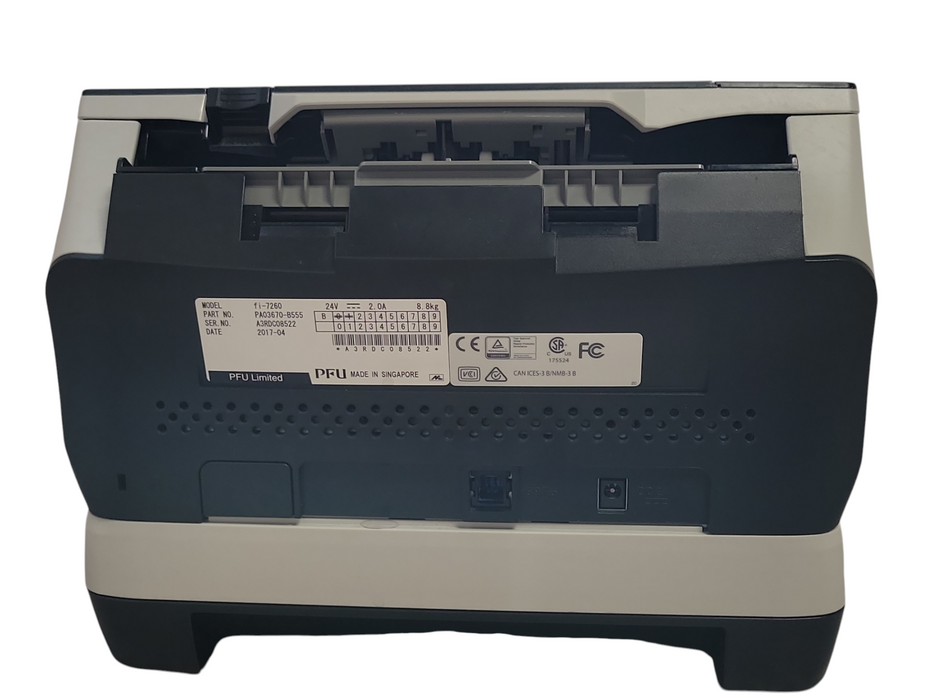 Fujitsu fi-7260 ADF Duplex Scanner PA03670-B555, Read _