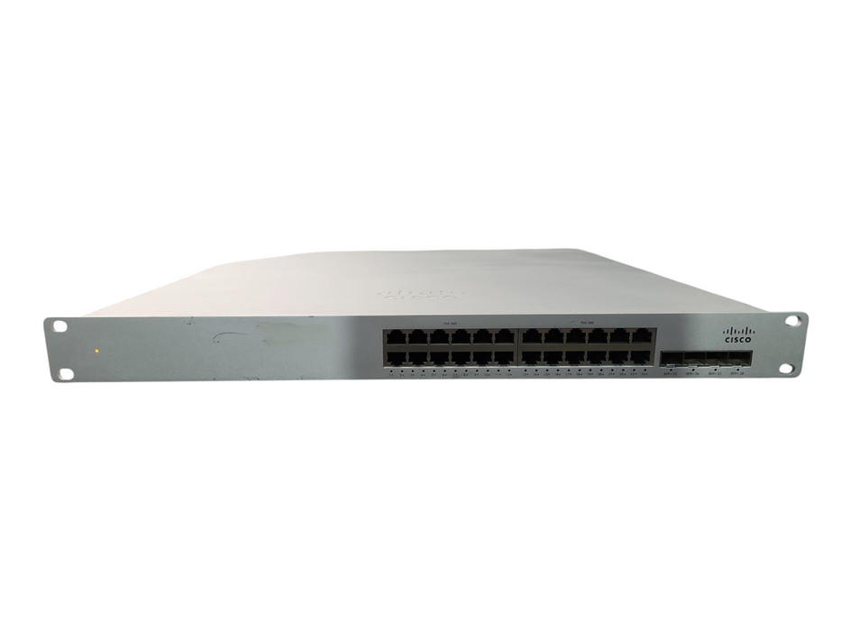 Cisco Meraki MS350-24P-HW 24x 1GB PoE+ RJ-45 4x 10GB SFP+ Switch, Unclaimed