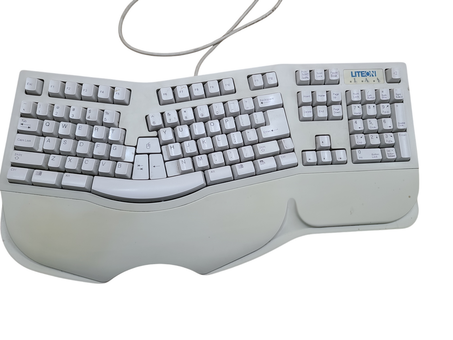 Liteon SK-6000 Ergonomic Split Wired PS/2 Keyboard
