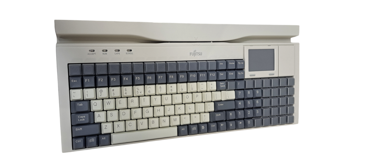Fujitsu 90320-730/1800 POS Keyboard W/ Trackpad
