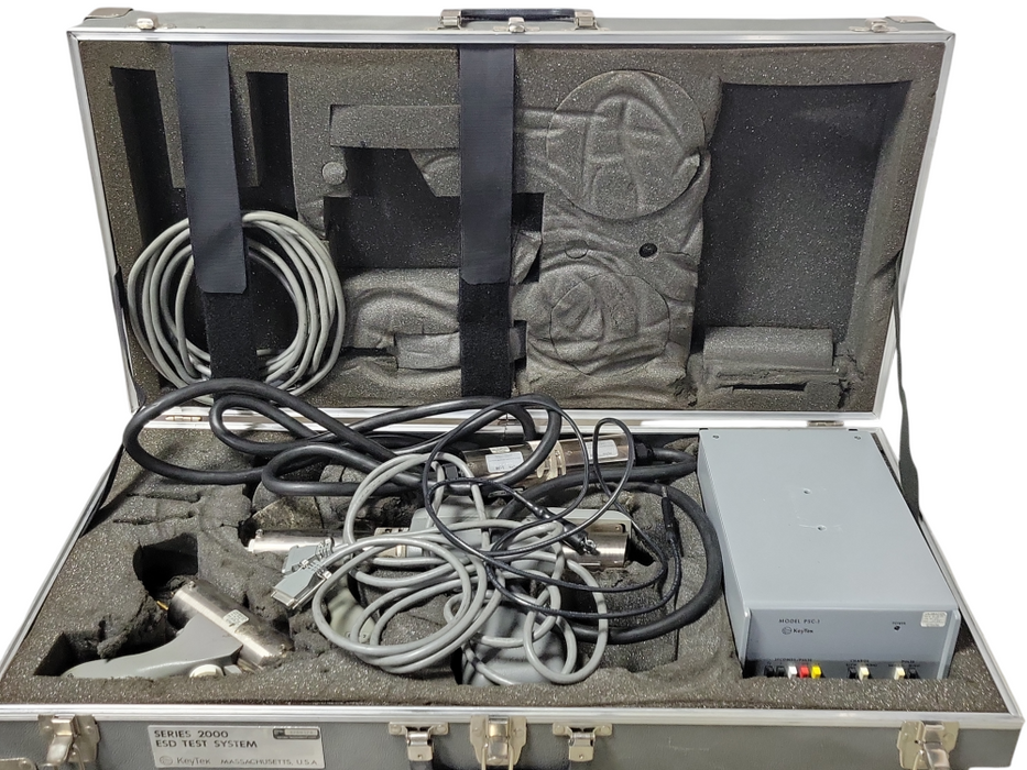 KeyTek Series 2000 ESDTest System Case w/ EC-1, DN-10, DN-2, ESD-1, PSC-1 _