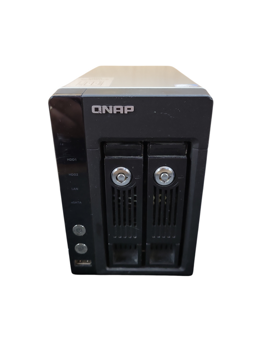 QNAP TS-259 Pro 2-Bay NAS Storage Array 2x 2TB HDD !