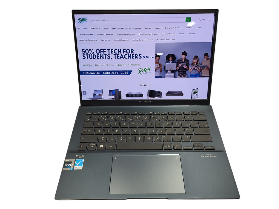 ASUS Zenbook 14 OLED UX3402Z i7-1260P 16GB RAM 512GB SSD $ Lap200