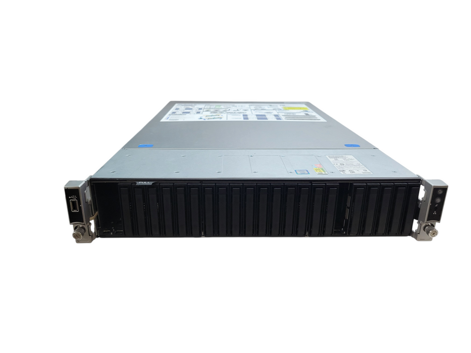 Nemko - Intel Server S2600WF 2x Xeon Silver 4208 192GB DDR4 2x 1300W PSU %