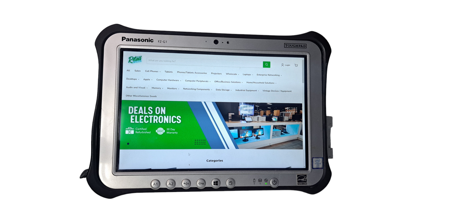 Panasonic Thoughbook FZ-G1 i5-6300U CPU|8GB DDR3 RAM|250GB SSD