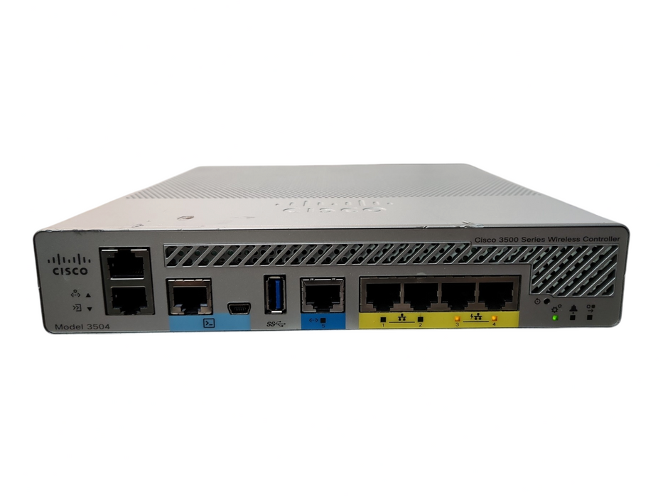 Cisco AIR-CT3504-K9 V01, 3504 IEEE 802.11ac Wireless LAN Controller