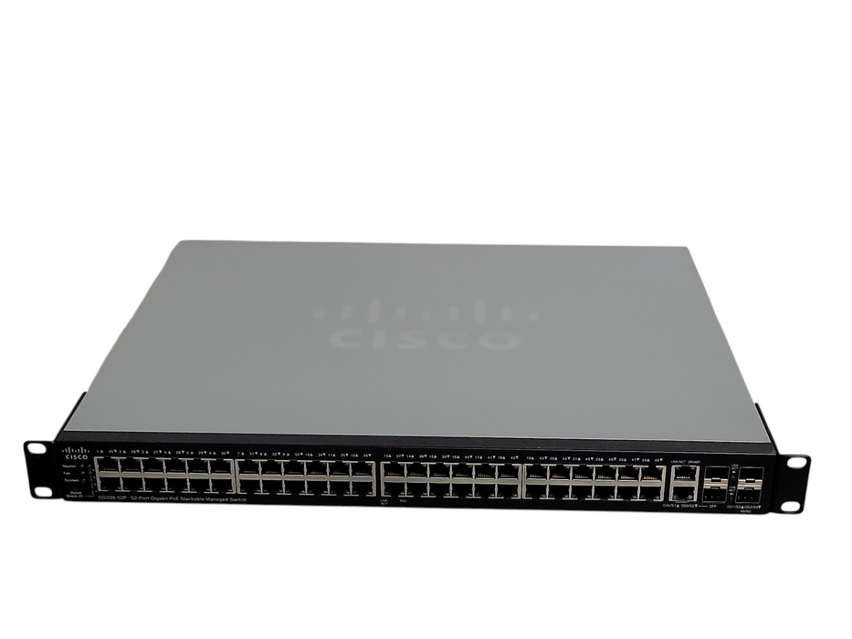 Cisco SG500-52P 52-Port gigabit PoE Stackable Managed Switch SG500-52P-K9 _