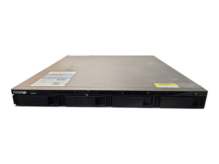 QNAP TS-453U-RP 4 Bays NAS, J1900 CPU, 4GB RAM, 16TB (4x 4TB) HDDs