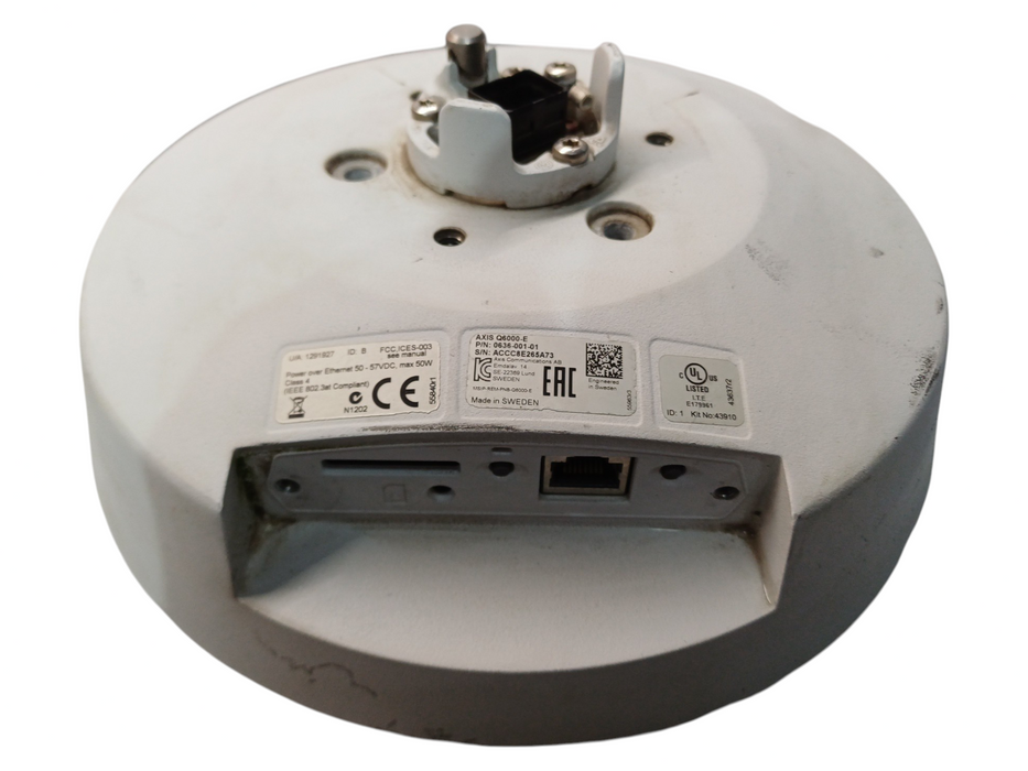 AXIS Q6000-E MKII Network Surveillance 360/Quad Camera, READ