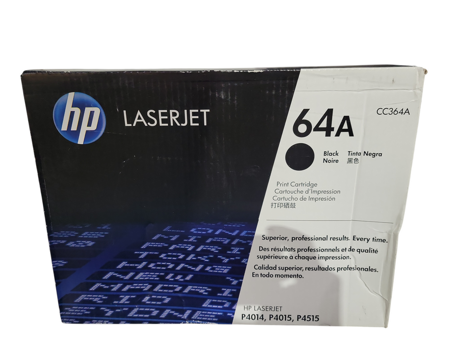 HP 64A LaserJet Toner Cartridge - Black (CC364A) !