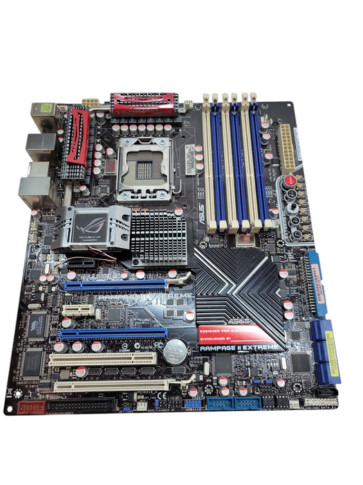 ASUS Rampage II Extreme Republic of Gamers LGA 1366 (READ) %